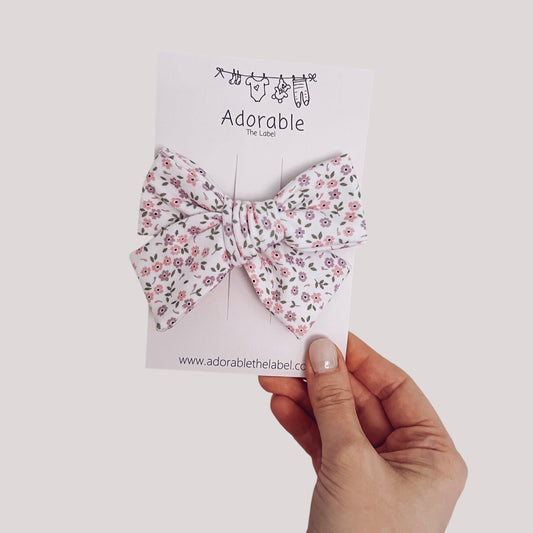 LARGE BOW - SWEET BLOOM - adorablethelabel