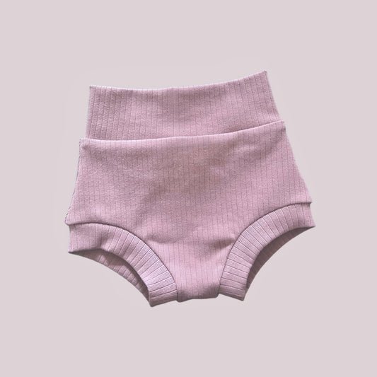 BUMMIES - LUXE RIBBED MAUVE