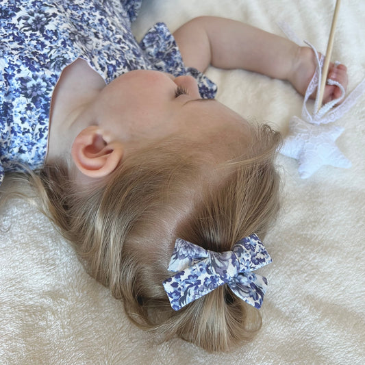 SPRING LUXE - MINI BOWS - BLUEBELL