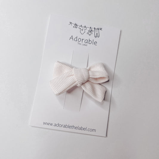 ADORABLE SUMMER - MINI BOWS - FLOSS PALE PINK